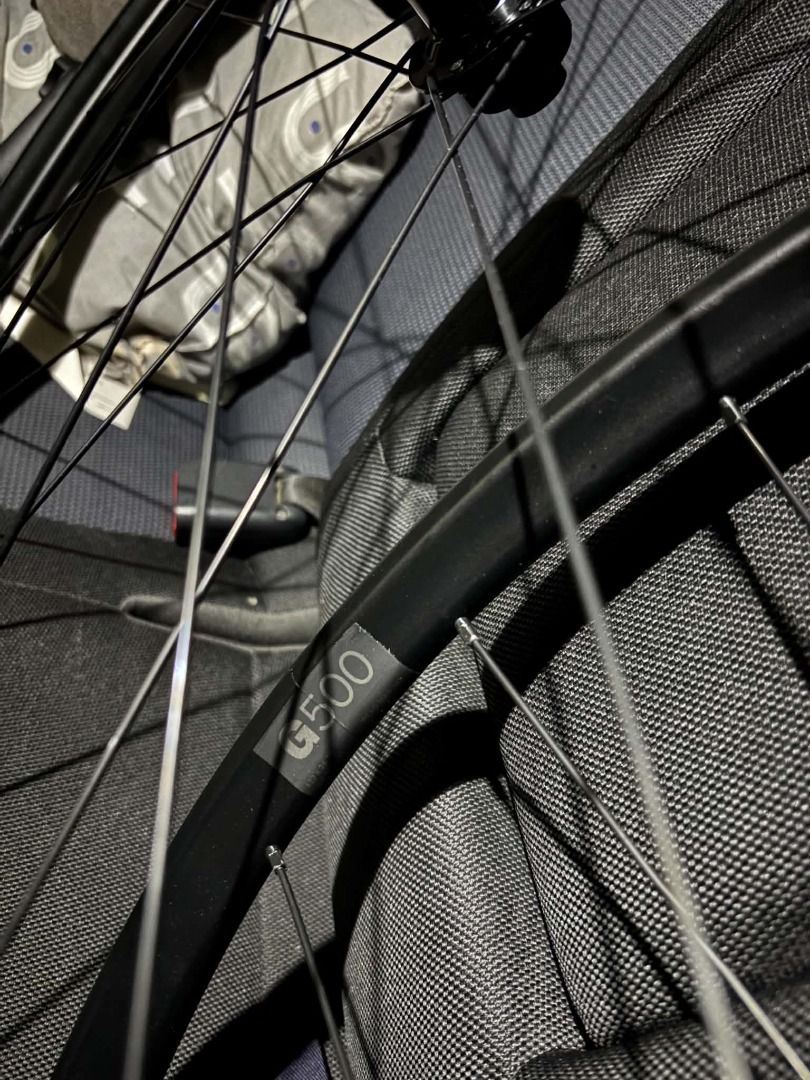 DT Swiss Bicycle Wheelset (Category: Bicycles) located in Pasig City. Submitted by kathee88 (Listing ID 1469503579, Image 3). Description: - Brand: DT Swiss - Color: All black (rims, spokes, hubs) - Compatibility: Standard mountain or gravel bike - Axle type: Supports standard quick release or thru axle - Condition: Pulled straight from a recent bike build, spoke lacing intact - Ready for tires and rotors Price: Negotiable RFS: Decluttering Locat