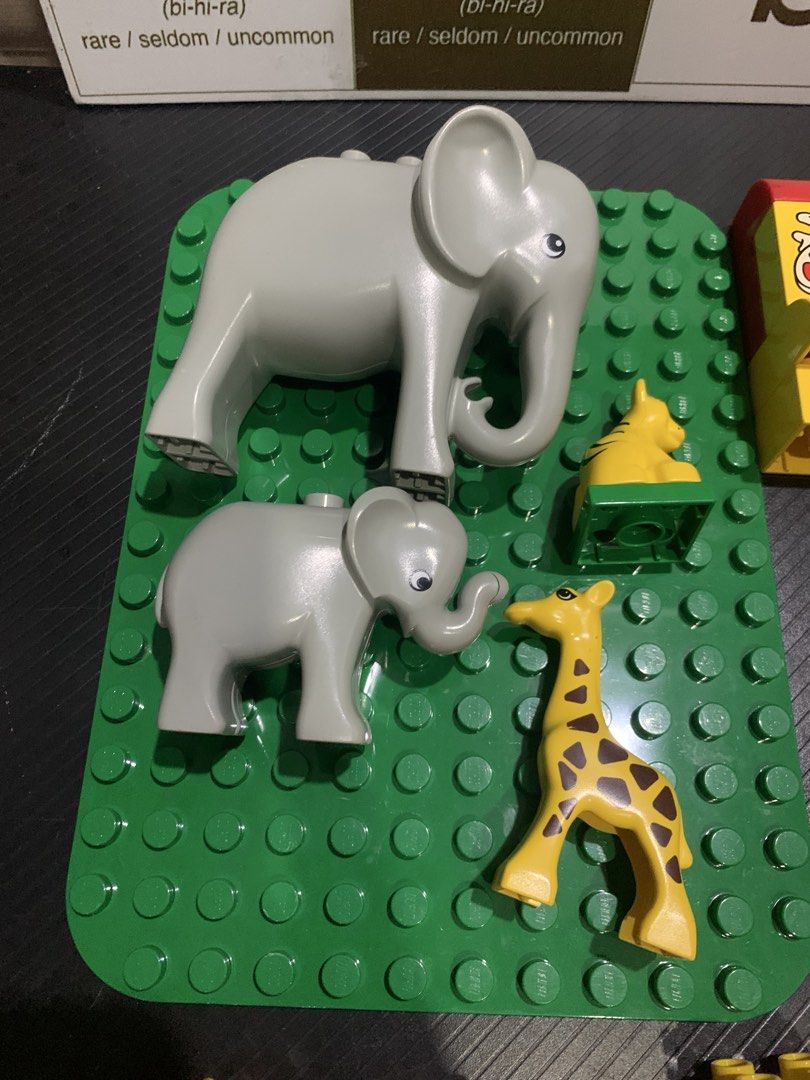 Duplo Blocks - set with animals and figures (Category: Lego & Building Sets) located in Carmona. Submitted by bihira (Listing ID 1469448798, Image 2). Description: Duplo Blocks - set with animals and figures - WYSIWYG - As is / assorted - Authentic Duplo with markings.