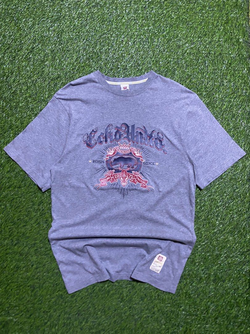 ECKO UNLTD (Category: Tshirts & Polo Shirts ) located in Manila. Submitted by niftythrifttt (Listing ID 1469526112, Image 1). Description: ECKO UNLTD SIZE L SEMI XL WIDTH - 20 LENGTH - 30 COLOR RATE 9.5 EXCELLENT CONDI NO ISSUE.
