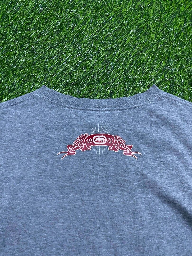 Ecko Unltd Grey Graphic T-Shirt Size M (Category: Tshirts & Polo Shirts ) located in Manila. Submitted by franzenbal30332 (Listing ID 1469535806, Image 3). Description: ECKO UNLTD SIZE L SEMI XL WIDTH - 20 LENGTH - 30 COLOR RATE 9.5 EXCELLENT CONDI NO ISSUE.
