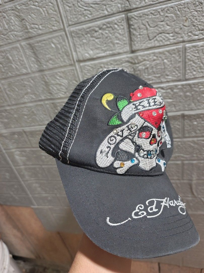 ED HARDY (Category: Caps & Hats) located in Calabanga. Submitted by just-thrift (Listing ID 1469504231, Image 3). Description: Ed hardy ‎GOOD CONDITION ‎COLOR RATE: 9/10 ‎ISSUE MISSING METAL BUTTON ‎AND NEED WASH.