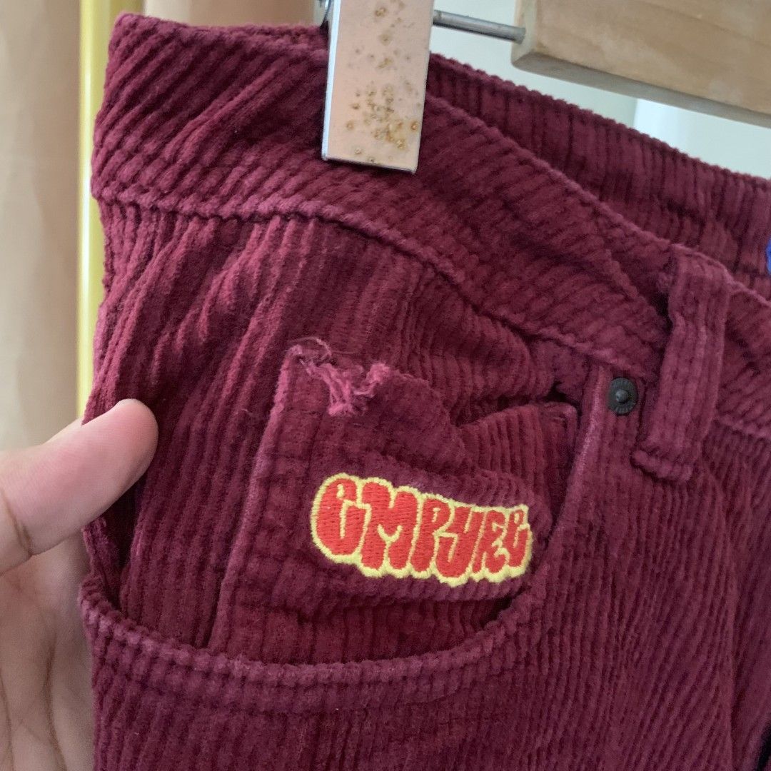 EMPYRE CORDUROY PANTS (Category: Jeans) located in Binalonan. Submitted by thrift_on2022 (Listing ID 1469523608, Image 3). Description: W- 32 L - 37 Leg opening- 8 Color rate - 9.8/10 Excellent Condition❗️.