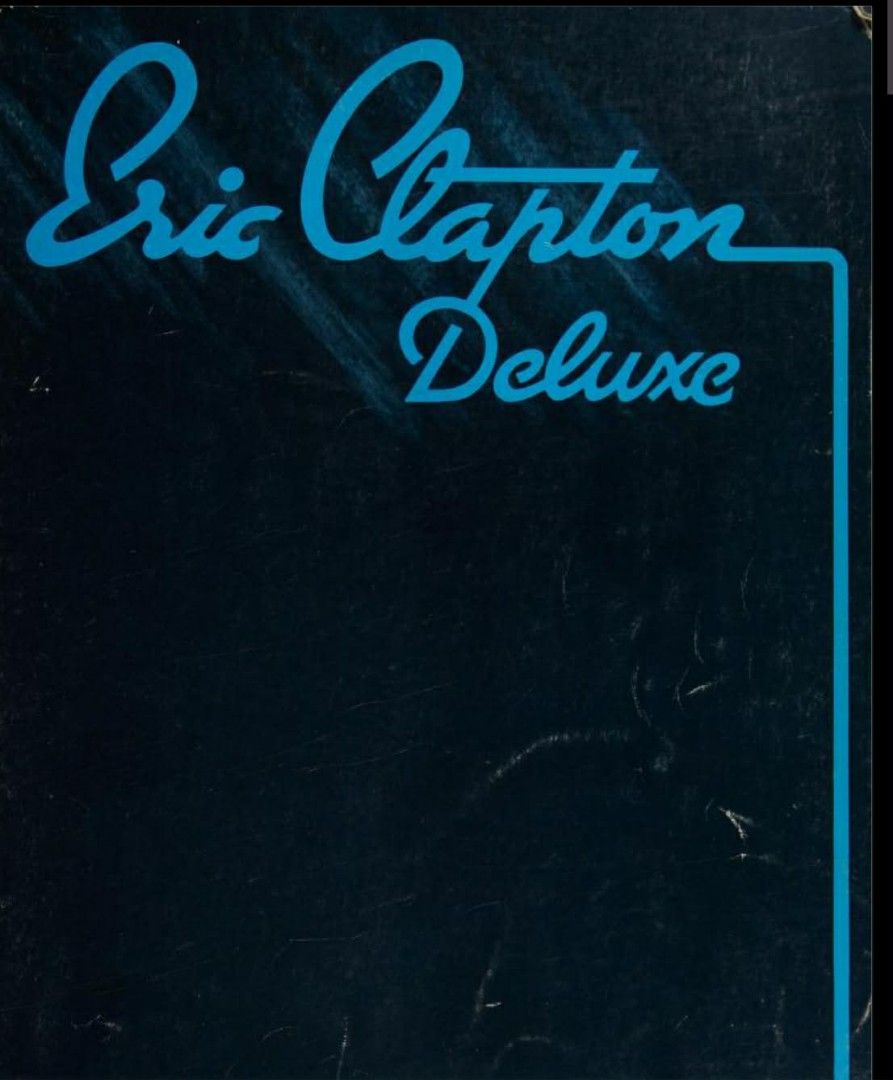 Eric Clapton Deluxe Songbook (Category: Music Scores) located in Manila. Submitted by silentstone_b1af8fpiano (Listing ID 1469460729, Image 1). Description: - Title: Eric Clapton Deluxe Music Book - Design: Stylish blue cover with large blue typography and border art - Content: Classic guitar tabs and sheet and Piano music inside - Condition: Great find - Perfect for: Guitar players and classic rock fans.