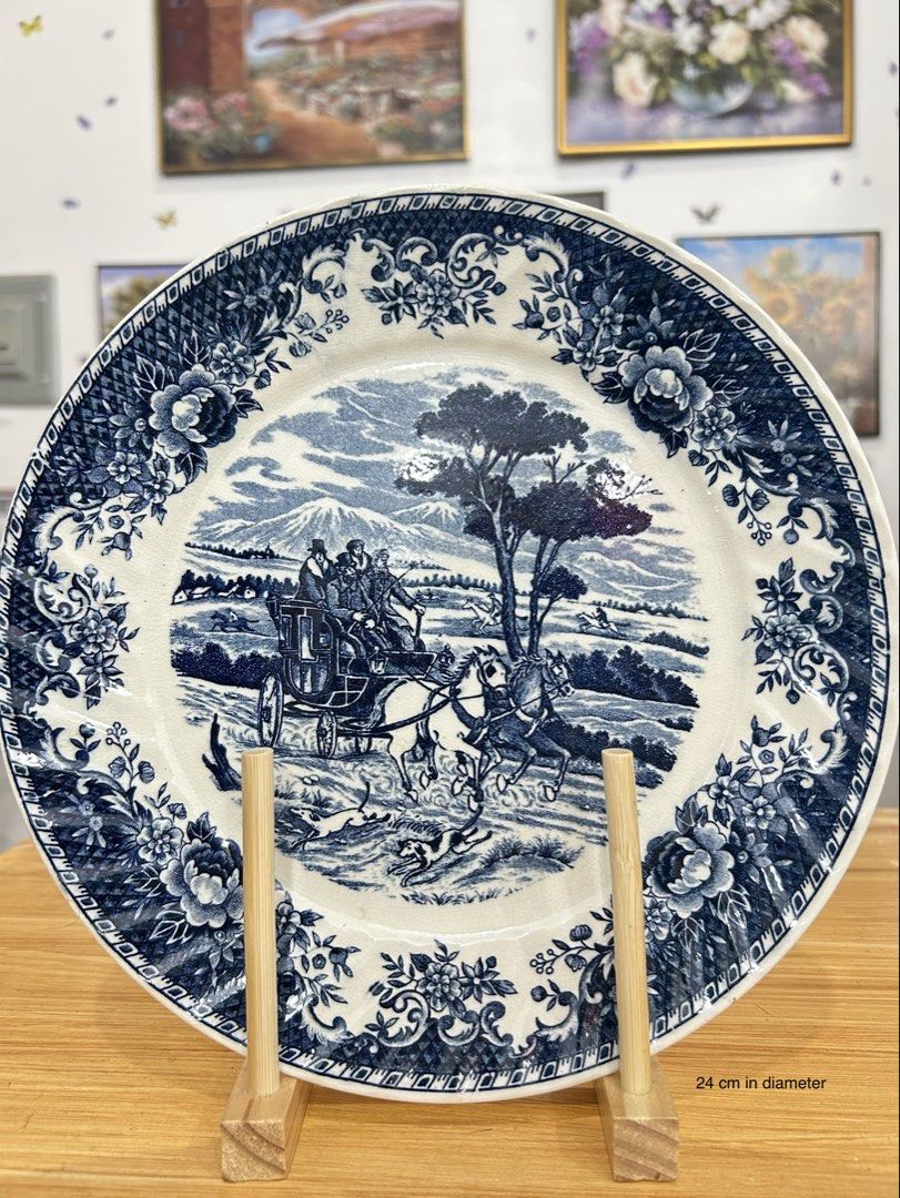 EXCLUSIVE BLUE & WHITE CERAMIC BUNDLE (TAKE ALL AS IS) ✨ 8pcs (Category: Vintage Collectibles) located in Bustos. Submitted by gthings.collectibles (Listing ID 1469484144, Image 2). Description: ✨ EXCLUSIVE BLUE & WHITE CERAMIC BUNDLE (TAKE ALL AS IS) ✨ Yours at ₱ 750 only !! What you see is what you get! Heto ang kasamang 8 premium ceramic pieces inside this bundle: • 🍽️ 19cm Classic Border Plate – Napakalinis tingnan, perfect pang-meryenda!(2p