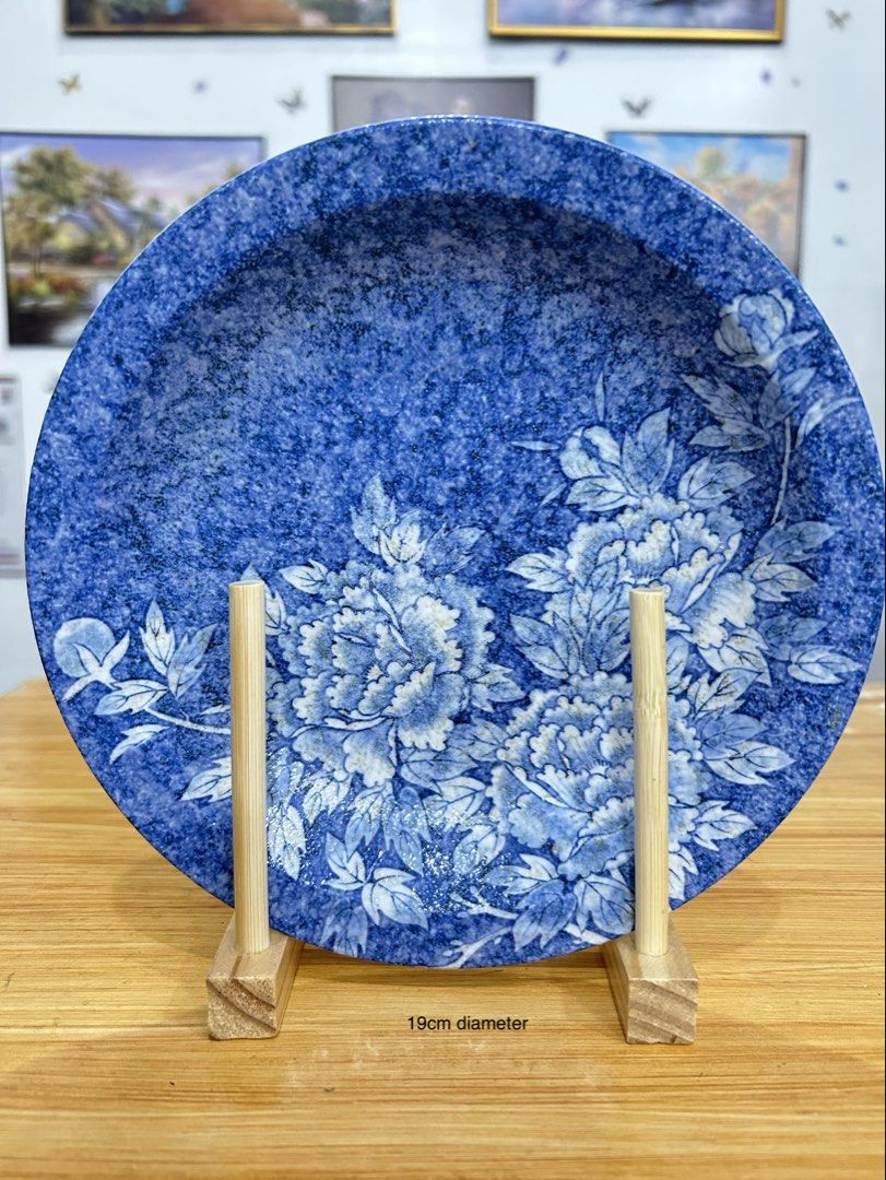EXCLUSIVE BLUE & WHITE CERAMIC BUNDLE (TAKE ALL AS IS) ✨ 8pcs (Category: Vintage Collectibles) located in Bustos. Submitted by gthings.collectibles (Listing ID 1469484144, Image 3). Description: ✨ EXCLUSIVE BLUE & WHITE CERAMIC BUNDLE (TAKE ALL AS IS) ✨ Yours at ₱ 750 only !! What you see is what you get! Heto ang kasamang 8 premium ceramic pieces inside this bundle: • 🍽️ 19cm Classic Border Plate – Napakalinis tingnan, perfect pang-meryenda!(2p
