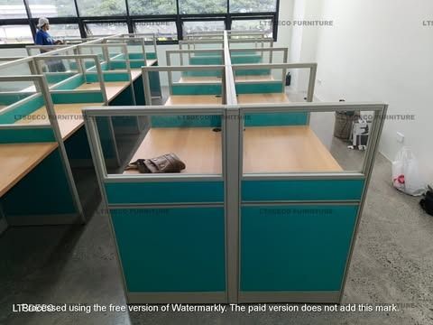 FABRIC WITH GLASS WORKSTATION OFFICE PARTITION (Category: Office Furniture & Fixtures) located in Quezon City. Submitted by cherry.ltsdeco (Listing ID 1469399955, Image 1). Description: LTSDECO Home and Office Furniture Trading MANUFACTURER • FABRICATOR • SUPPLIER Looking for office furniture, modular partitions, workstations, or customized furniture? We can help! LTSDECO Home and Office Furniture Trading is a trusted manufacturer, fabricator, an