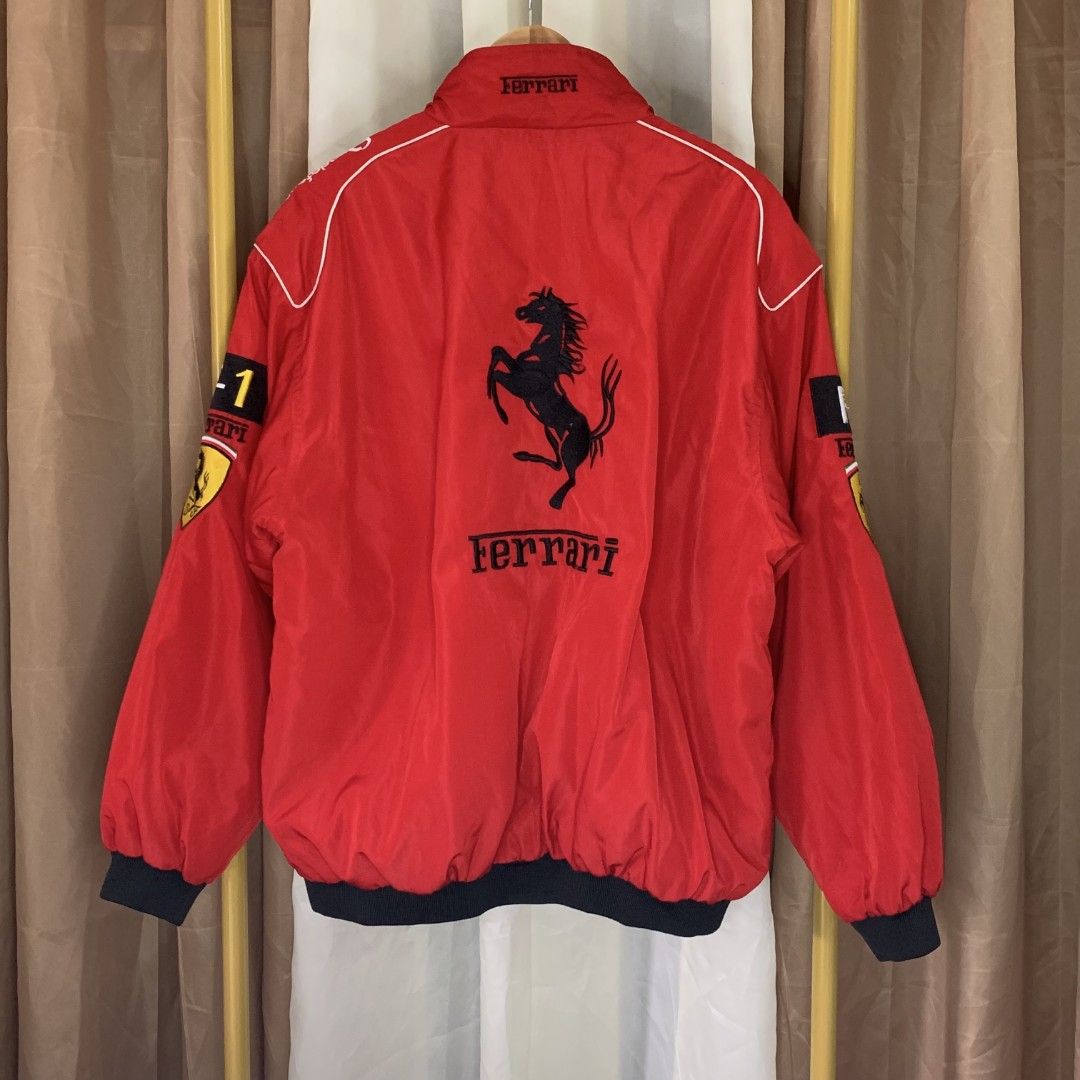 FERRARI JACKET (Category: Coats, Jackets and Outerwear) located in Binalonan. Submitted by thrift_on2022 (Listing ID 1469518334, Image 3). Description: W- 26 L - 28 Color rate - 9.8/10 Excellent Condition❗️.