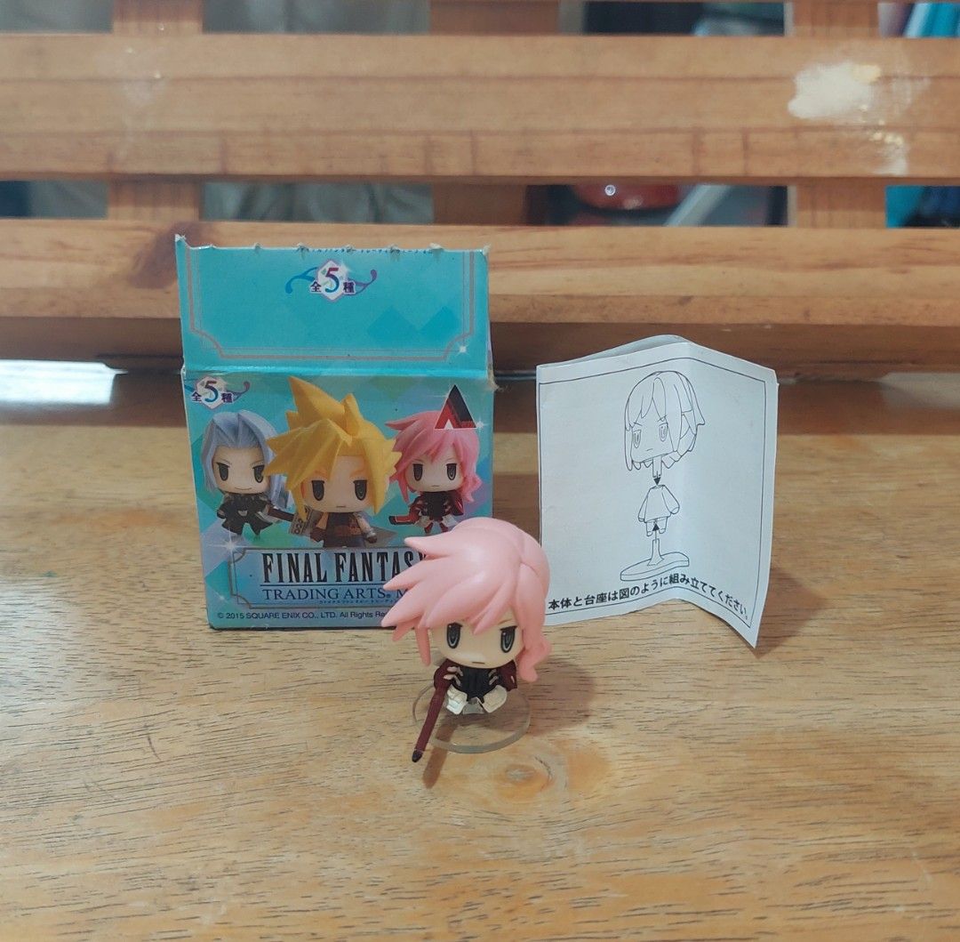 Final Fantasy, Trading Arts Mini, Lightning Farron (Category: Designer & Blind Box Toys) located in Quezon City. Submitted by donjie (Listing ID 1469464866, Image 1). Description: Collectible Final Fantasy Trading Arts, Mini Lightning Farron.