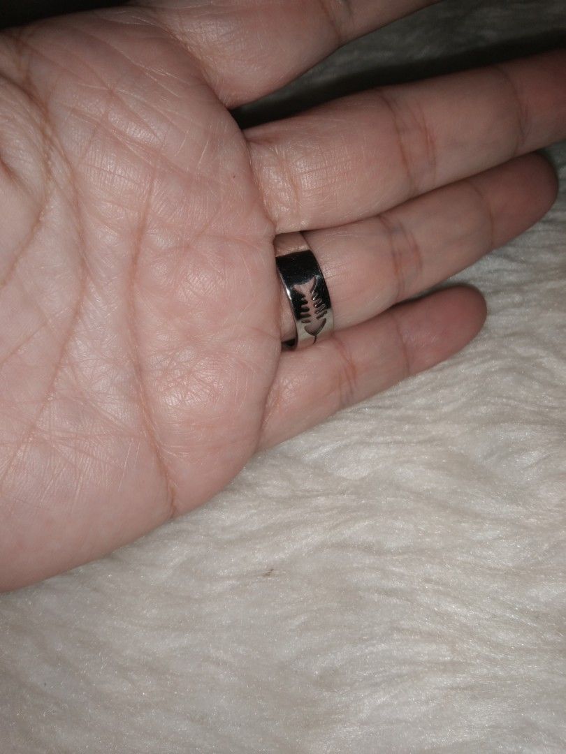 Fish design ring size 8 stainless (Category: Rings) located in Quezon City. Submitted by eidorableshop (Listing ID 1469396509, Image 2). Description: .