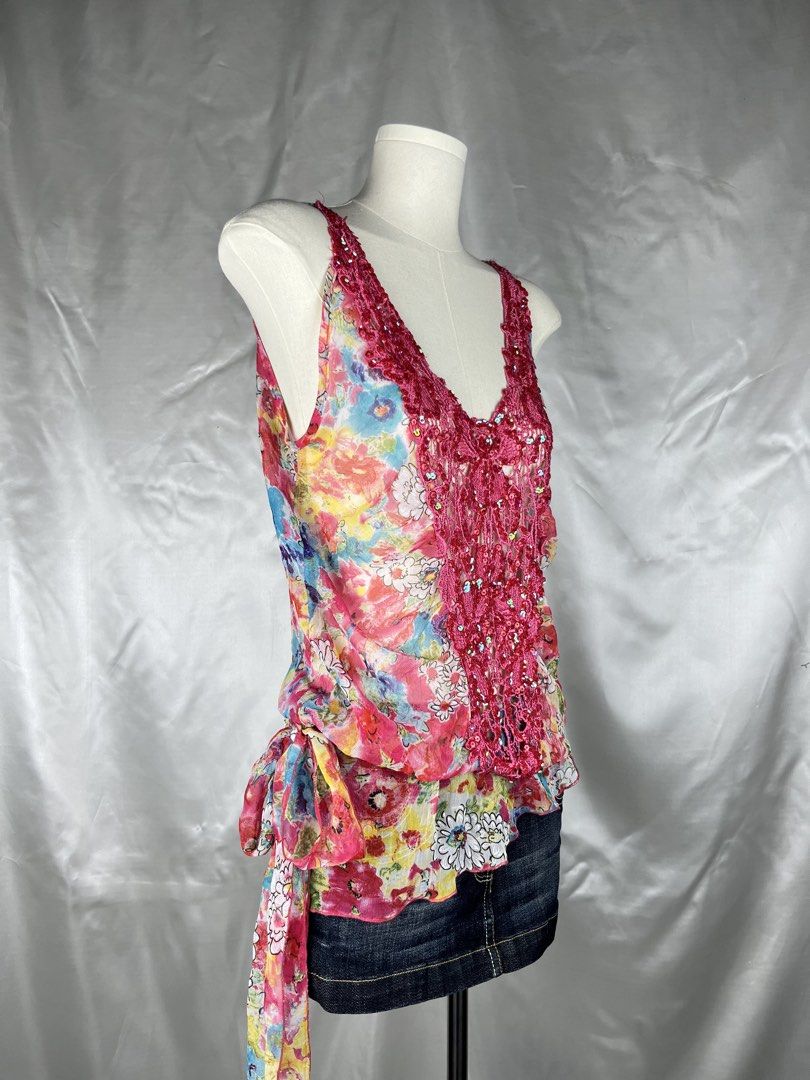 Floral Fairy Top 🧚 (Category: Others Tops) located in Polomolok. Submitted by allisthriftsph (Listing ID 1469518111, Image 3). Description: .