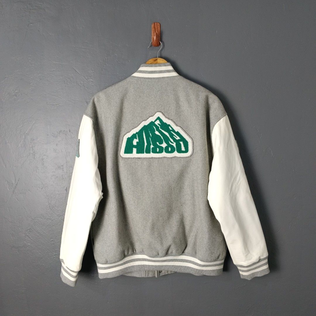 For Men - Hisso - Letterman Jacket (Category: Coats, Jackets and Outerwear) located in Bacolod City. Submitted by drop.ph (Listing ID 1469487879, Image 2). Description: Hisso - Mt Everest - Letterman Jacket Authentic *Size M - 23x27.5 *Excellent cloth *Minor stain *Price: 1,200php *Add SF if outside Bacolod City .