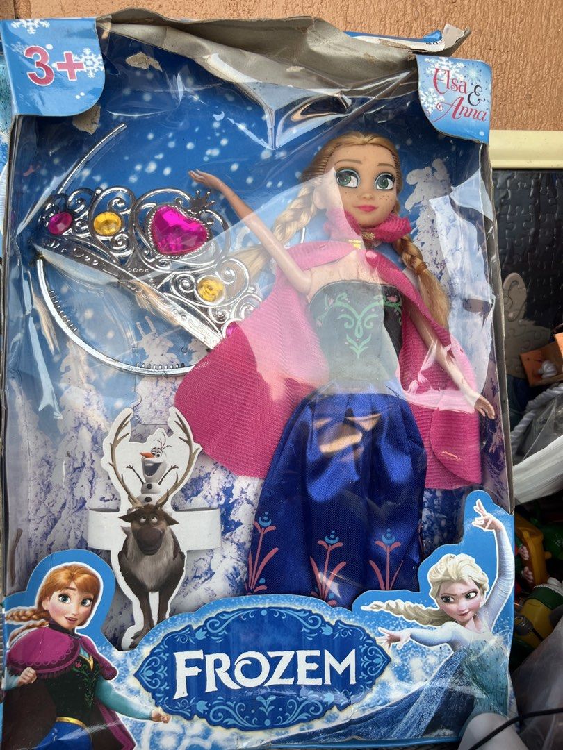 Frozen Doll Anna (Category: Kids Toys) located in Manila. Submitted by macks_toys (Listing ID 1469548889, Image 1). Description: 📌You may send DM for your inquiries. ✨KINDLY CHECK EACH DETAILS✨ 🔳 From Japan/UK Surplus items 🔳 New but box is tampered 🔳 Manage your expectations since it’s preloved and from Surplus Items 🔳 WYSIWYG ✨ Thank you! ✨.