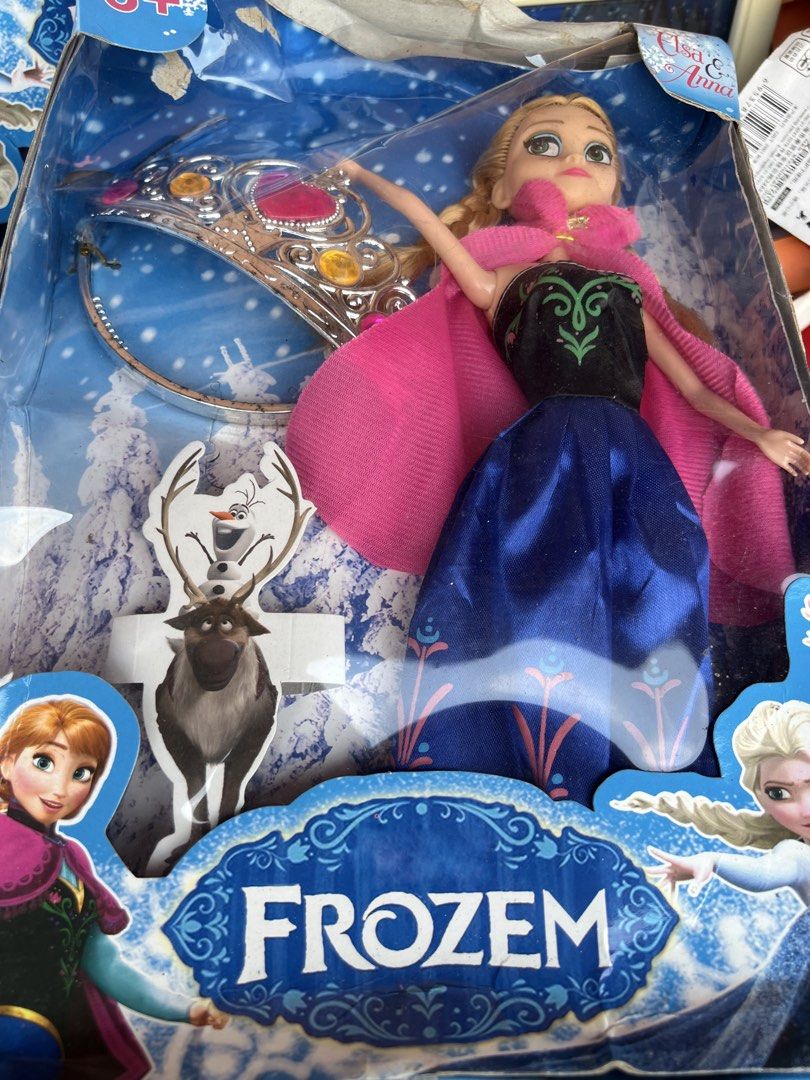Frozen Doll Anna (Category: Kids Toys) located in Manila. Submitted by macks_toys (Listing ID 1469548889, Image 3). Description: 📌You may send DM for your inquiries. ✨KINDLY CHECK EACH DETAILS✨ 🔳 From Japan/UK Surplus items 🔳 New but box is tampered 🔳 Manage your expectations since it’s preloved and from Surplus Items 🔳 WYSIWYG ✨ Thank you! ✨.