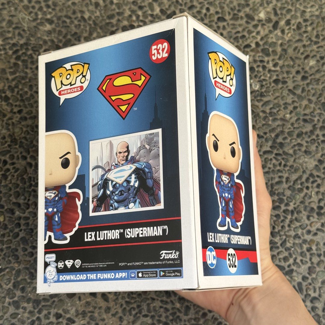 Funko Lex Luthor (Superman) (Category: Figurines & Statues) located in Mandaluyong City. Submitted by pmlvsqz (Listing ID 1469455958, Image 2). Description: Funko Lex Luthor (Superman) Specialty Series DC Comics Pop!.
