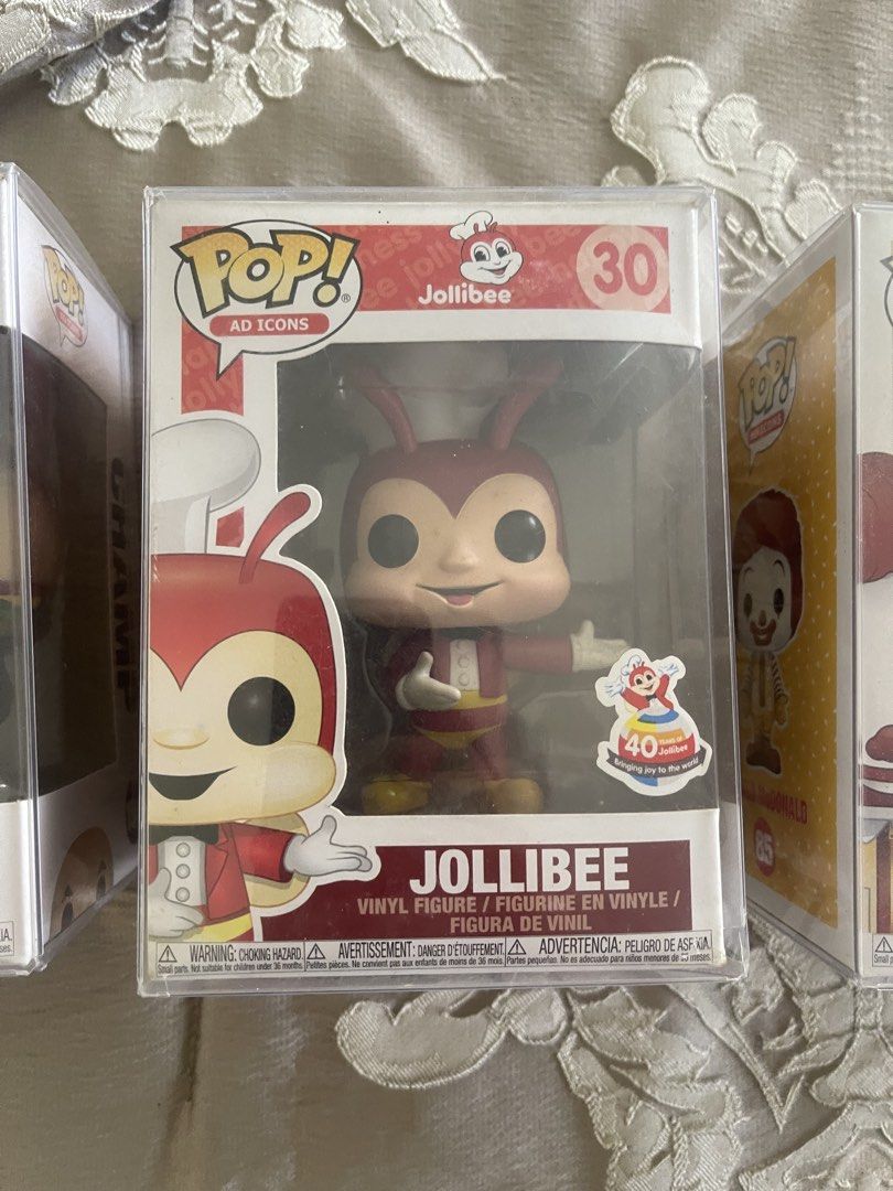 Funko Pop Ad Icons Jollibee Champ Ronald McDonald, Toys & Collectibles ...