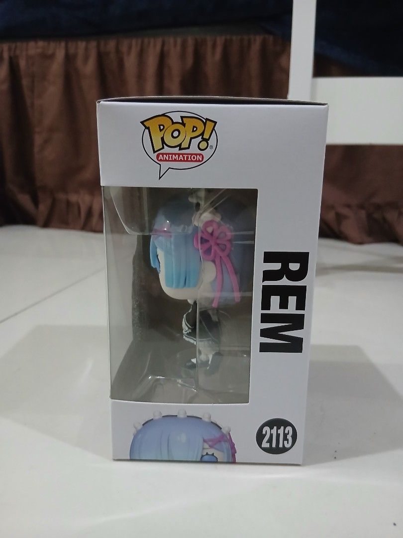 Funko Pop Animation Re:ZERO Rem 2113 Figure (Category: Figurines & Statues) located in Taytay. Submitted by k3nz0lu18 (Listing ID 1469512195, Image 3). Description: For sale from my Personal Collection Funko Pop! Animation: Re:ZERO – Starting Life in Another World – Rem (Number 2113) - 750 Funko Pop! & Buddy #1532: Elio with Ooooo (Glow-in-the-Dark) - 450 (Bad Box) For both 1K Loc: Taytay Rizal.