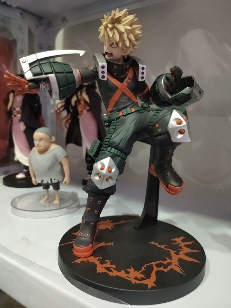 FuRyu Trio-Try-iT Katsuki Bakugo (Category: Figurines & Statues) located in Bulacan. Submitted by hunterherojapanjdm (Listing ID 1469481475, Image 1). Description: FuRyu Trio-Try-iT Katsuki Bakugo figure from My Hero Academia: You're Next, standing approximately 21 cm tall..