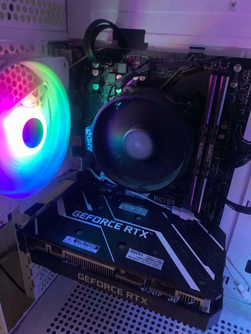 GALAX Gaming PC RTX 3050 AMD Ryzen T-Force RAM (Category: Desktops) located in Manila. Submitted by genesisug30065 (Listing ID 1469541597, Image 2). Description: High-Performance Gaming System Unit Only (Plug & Play) Super smooth and reliable performance! Well-maintained and tested ready to play. Perfect for Heavy Gaming, Live Streaming, Video/Photo Editing, and Work From Home setup. Smooth na smooth sa popular games like: 🎮 Valorant, CS2, Gensh