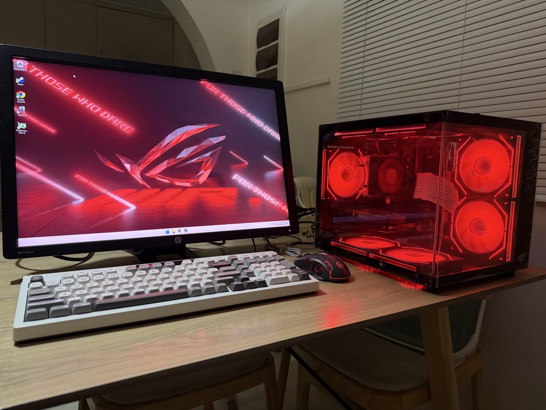 Gaming PC i5-9400F GTX 1050 Ti Monitor Keyboard Mouse, Computers & Tech ...