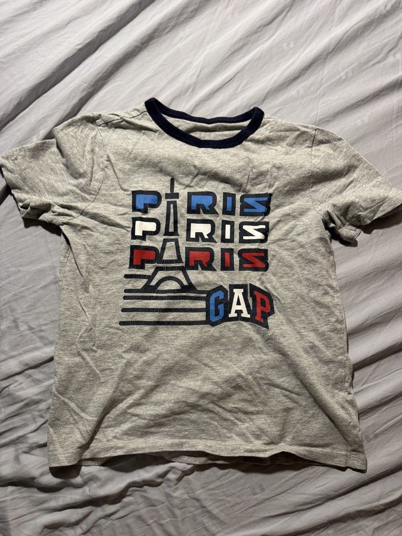 gap boys t-shirt (Category: Babies & Kids Fashion) located in Manila. Submitted by toandfrou__ (Listing ID 1469436488, Image 1). Description: paint is a bit cracked.