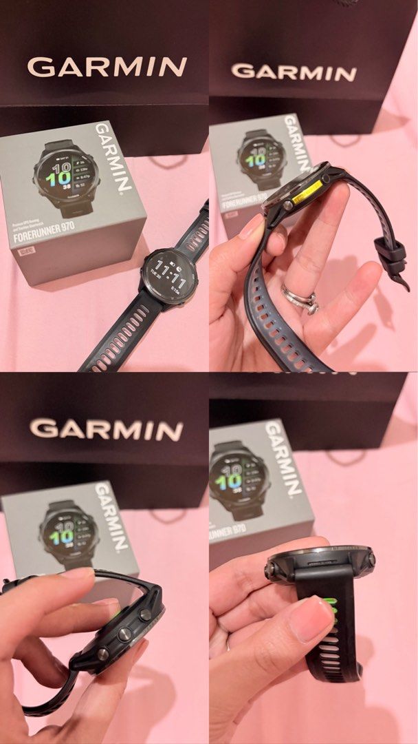Garmin Forerunner 970 (Category: Wearables & Smart Watches) located in Angono. Submitted by shopwithshey (Listing ID 1469418722, Image 1). Description: Garmin Forerunner 970 In excellent condition, used just a couple of times. PM me if interested 🙂.