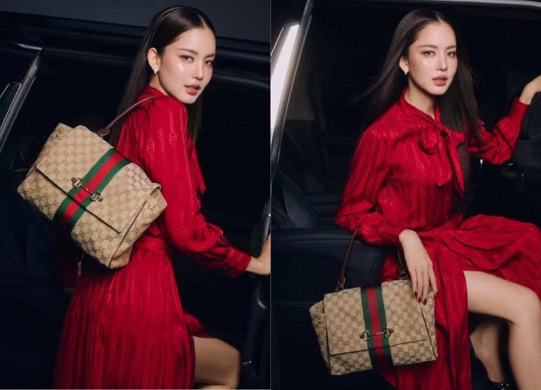 GG Med Paparazzo 2way (Category: Shoulder Bags) located in Quezon City. Submitted by luxxechic (Listing ID 1469436883, Image 2). Description: coded with black tag with dust bag with hang tag good as new no issue actual photo posted japan preloved mop: gcash .