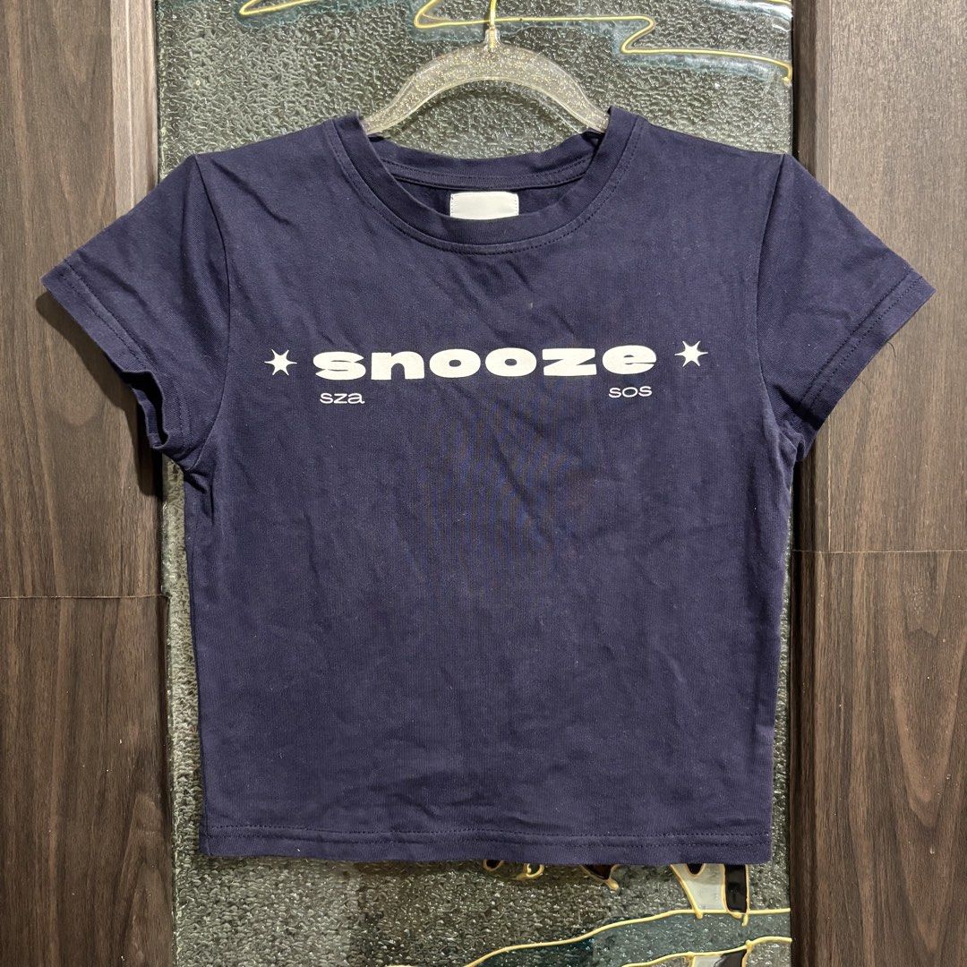 Girlalmighty Babytee Sza Snooze (Category: Shirts) located in Caloocan City. Submitted by declutter.cal (Listing ID 1469544627, Image 1). Description: Xs-s.