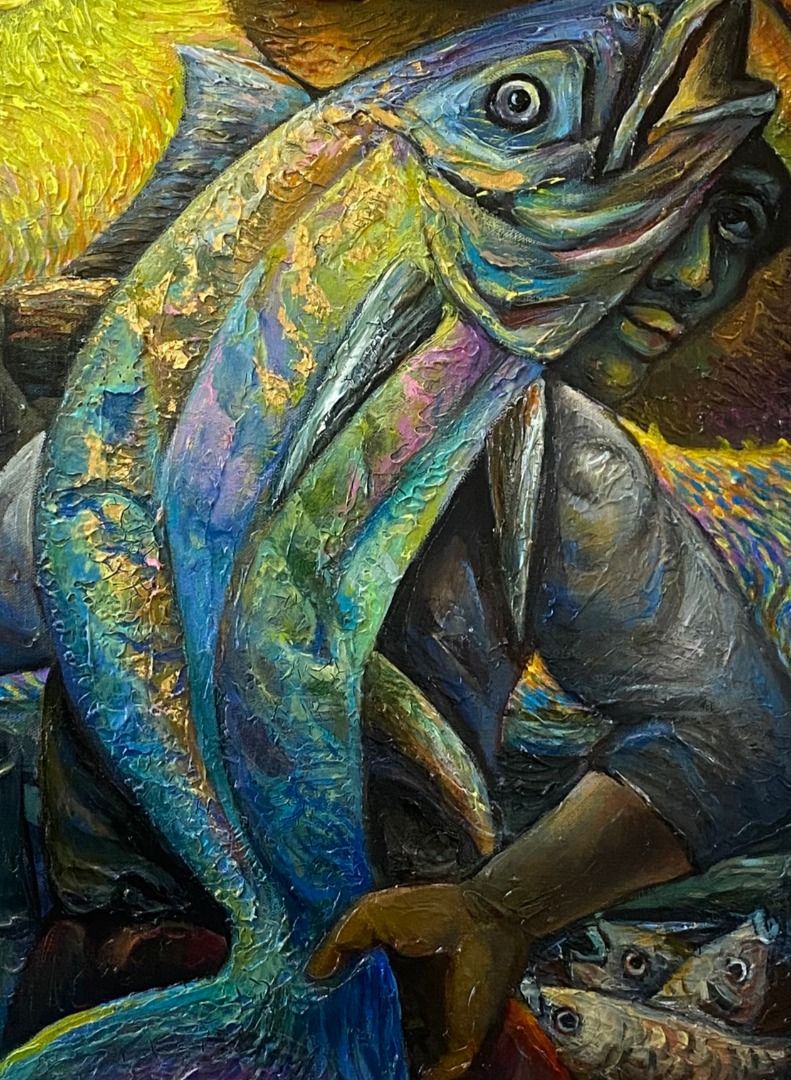 Golden Harvest - Gerry Bantang (Category: Art & Prints) located in Taguig. Submitted by drybrushgallery (Listing ID 1469459043, Image 3). Description: Golden Harvest Gerry Bantang, 2026 Acrylic on Canvas Artwork Dimension: 24" x 18" with Certificate of Authenticity PM FOR INQUIRY 0917 565 2917 .