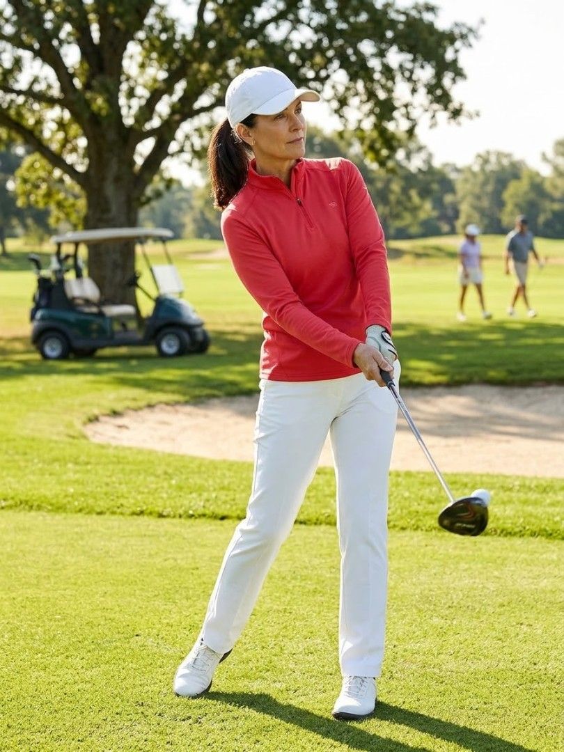Gordon Cooper Golf Longsleeve (Category: Activewear) located in Santa Cruz. Submitted by deenem (Listing ID 1469434425, Image 1). Description: Like New😍👌 No flaws👌 L on Tag Can fit L-XL Asian (Measurements laid flat in inches) Bust:20 Armhole:8.5 Lenght: 24.5 stretchable.