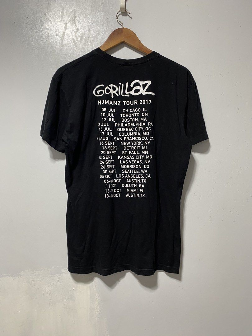 Gorrilaz HUMANZ TOUR (Category: Tshirts & Polo Shirts ) located in Dumaguete. Submitted by hippiyippe (Listing ID 1469542426, Image 2). Description: Dimes 21 by 27.