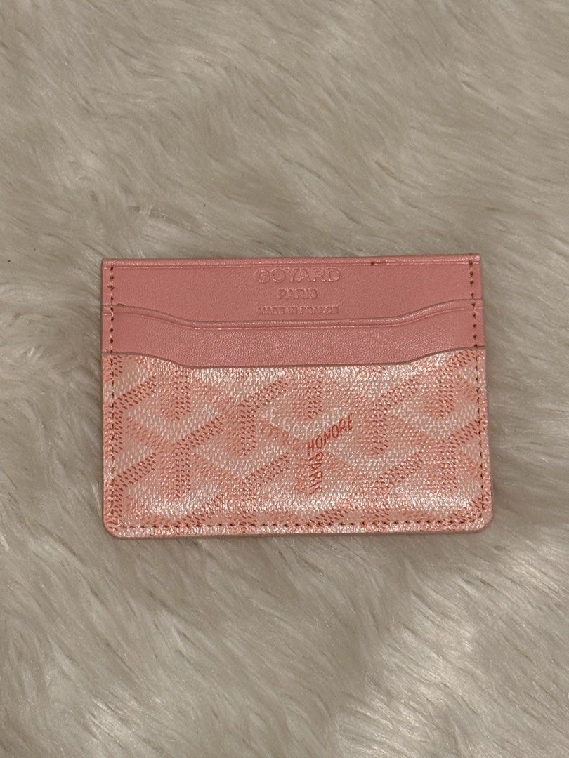 Goyard Saint Sulpice Card Hold (Category: Wallets & Card Holders) located in Lapu Lapu. Submitted by bzzzzarah (Listing ID 1469559825, Image 3). Description: Brand New with Packaging (No box) Colors Available: Light Blue Black Dark Blue Orange White Yellow Pink Maroon Navy Blue Red Gray Dark Green.