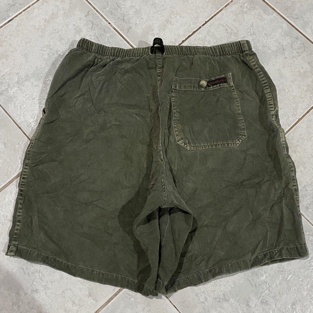 GRAMICCI 90’S GARAGE ERA SHORT (Category: Shorts) located in Bacolod City. Submitted by thriftedfits. (Listing ID 1469541592, Image 3). Description: 𝗚𝗥𝗔𝗠𝗜𝗖𝗖𝗜 𝟵𝟬’𝘀 𝗚 𝗦𝗛𝗢𝗥𝗧𝗦 ♻️ Size: L on tag | best fit M-L Measurements:30-36” waist / 19” length Condition: Excellent (9/10 Color rate) Flaws: None Price: ₱550 + shipping fee 🏷️ Mode of Payment: GCash / Bank Courier: J&T Express (nationwide).