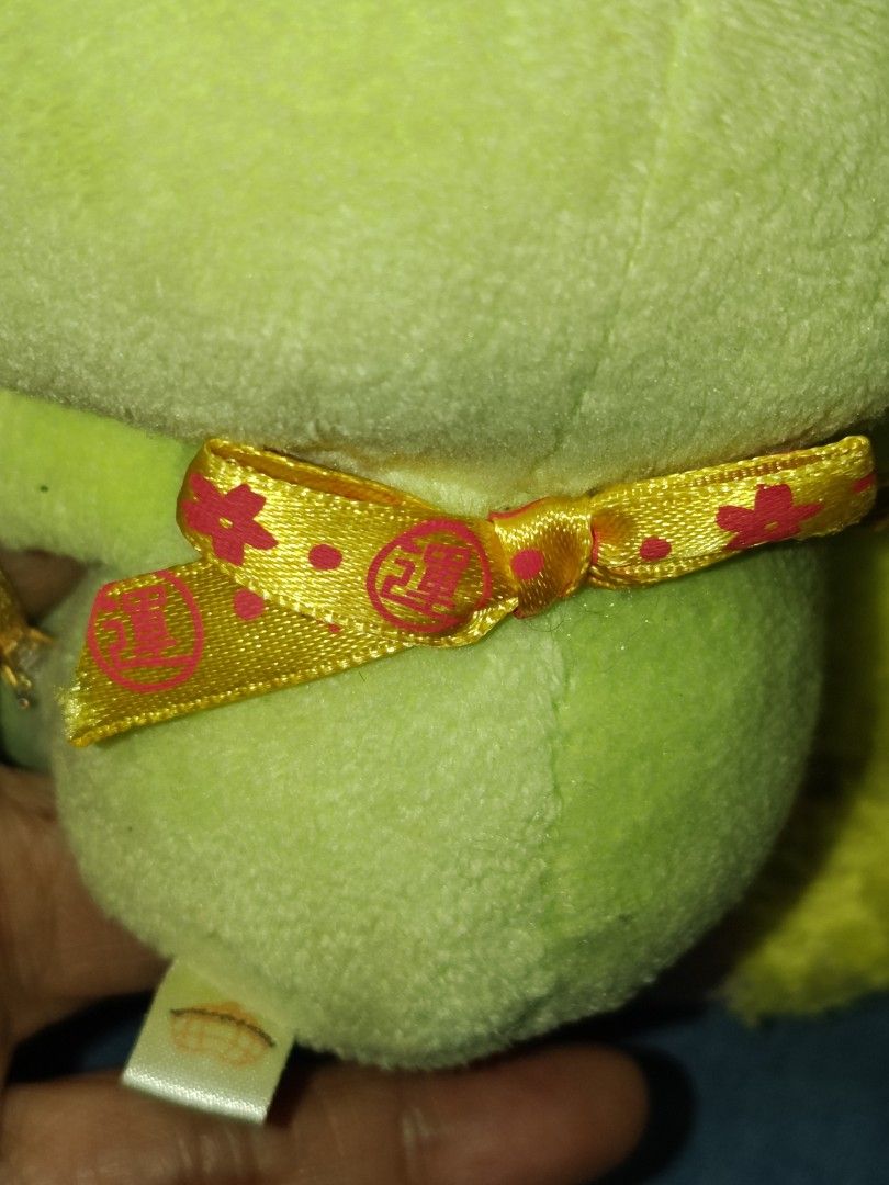 Green frog 🐸 (Category: Plushies & Soft Toys) located in Quezon City. Submitted by kristal68 (Listing ID 1469565752, Image 2). Description: .