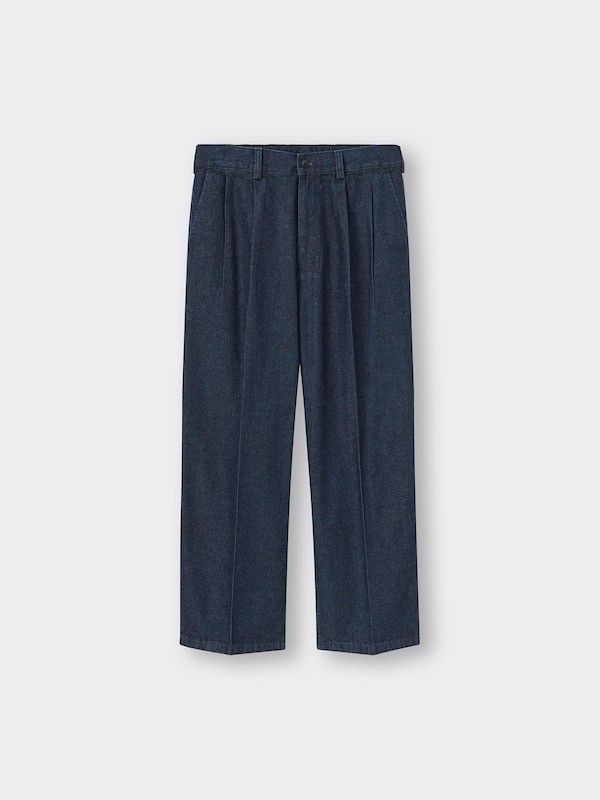 GU Pleated Baggy Pants (Category: Jeans) located in Angeles City. Submitted by miss_independent01 (Listing ID 1469412281, Image 1). Description: GU Pleated Baggy Pants Width: 15 (Small on tag) Length: 40 MOP: Gcash ✅ Mine Now, Pay Now ✅ First to Pay, Gets the Item 📍 PAMPANGA Courier: JnT 🚚🚚 PM 💌💌.