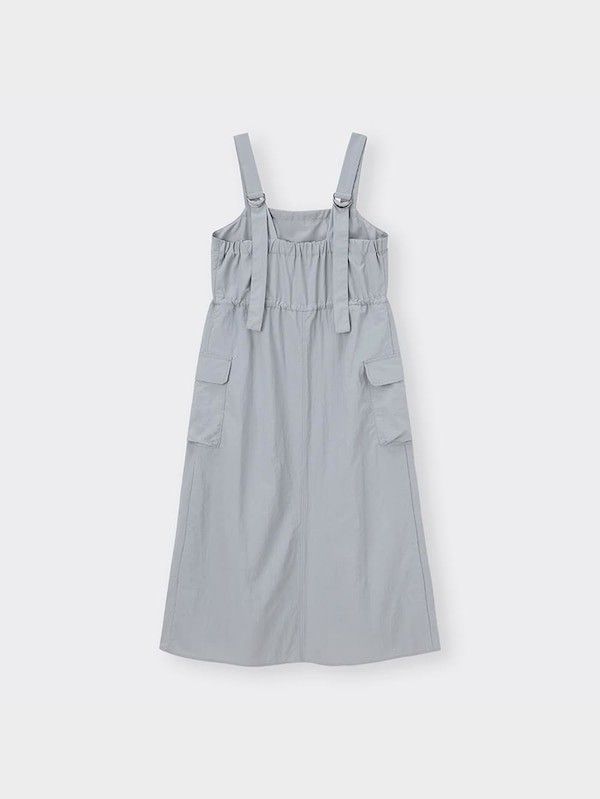 GU Tech Jumper Dress (Category: Dresses) located in Angeles City. Submitted by miss_independent01 (Listing ID 1469414639, Image 3). Description: GU Tech Jumper Dress Color: Gray Width: 17 (Medium on tag) Length: 44.5 MOP: Gcash ✅ Mine Now, Pay Now ✅ First to Pay, Gets the Item 📍 PAMPANGA Courier: JnT 🚚🚚 PM 💌💌.
