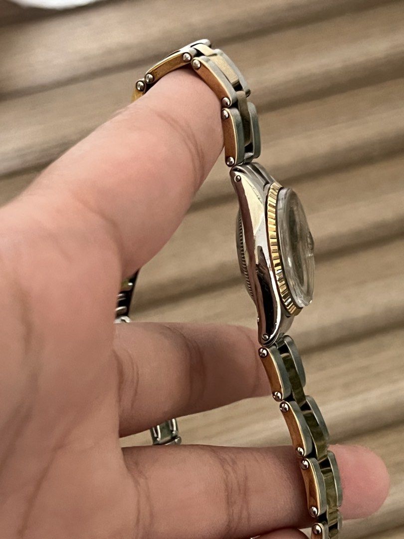 Guaranteed Authentic Rolex Oyster Perpetual Datejust (Category: Luxury Watches) located in Quezon City. Submitted by snoooow (Listing ID 1469462031, Image 3). Description: Guaranteed Authentic Rolex Oyster Perpetual Datejust Stardust Ladies Size Two Tone No Inclusions Watch Only .