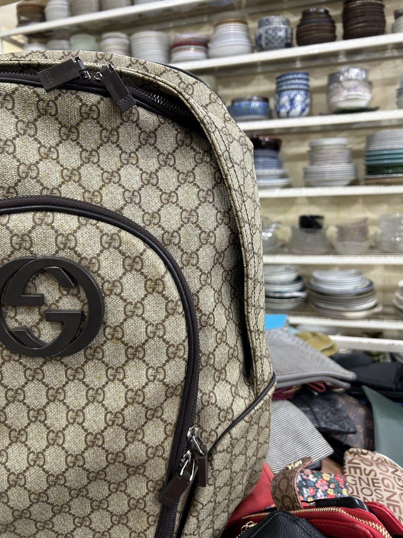 GUCCI BACKPACK (Category: Backpacks) located in Manila. Submitted by cy_bakz (Listing ID 1469406909, Image 2). Description: Excellent No flaws .