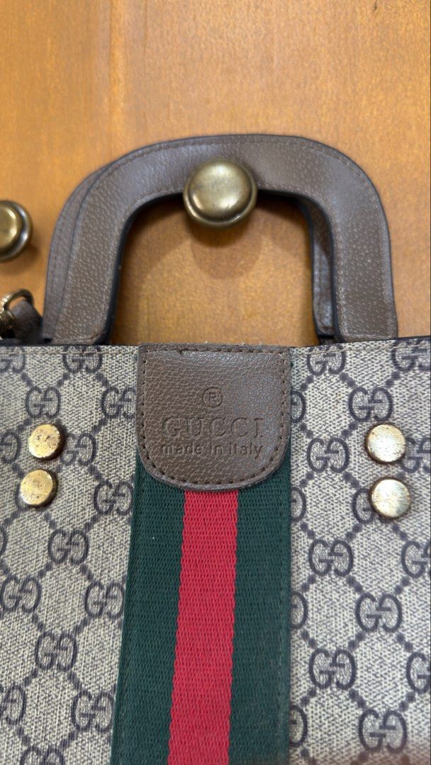 GUCCI BAG (Category: Shoulder Bags) located in Manila. Submitted by urban.vintage (Listing ID 1469443281, Image 2). Description: ISSUE: NONE (NEED WASH) MOP :GCASH (NO COD) SHIP VIA: LALAMOVE & J&T LOCATION: PASIG CITY OFF/LEGIT.