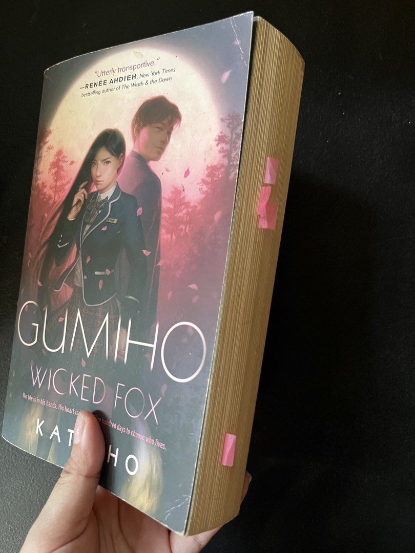 Gumiho: Wicked Fox by Kat Cho (Category: Storybooks) located in Apalit. Submitted by uanngj27564 (Listing ID 1469497595, Image 3). Description: Young adult contemporary fantasy novel inspired by Korean folklore. Follows an eighteen-year-old gumiho named Gu Miyoung surviving in modern-day Seoul. Paperback edition published by Penguin. Read through, pages and cover show normal wear from reading. Great story for fans of YA fantasy and mythology. Wit