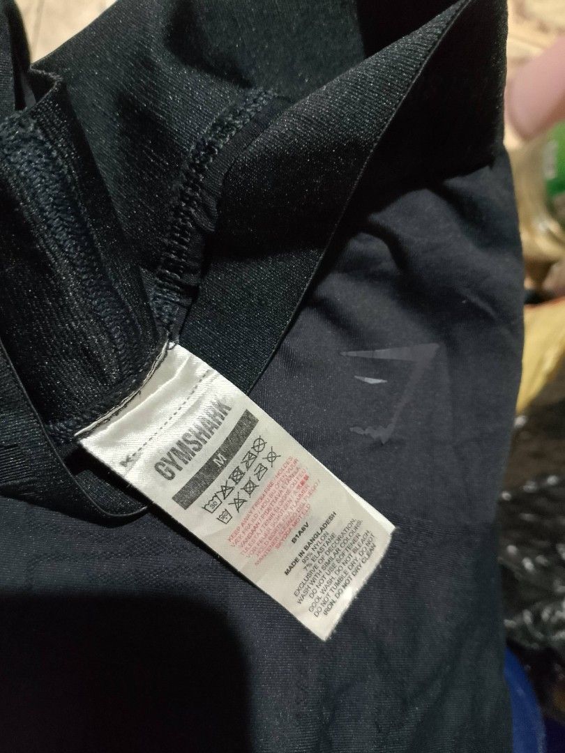 Gymshark tights (Category: Activewear) located in Baguio. Submitted by ukay.kayuhjan (Listing ID 1469511446, Image 1). Description: gymshark workout tights 25waist medium on tag 25.5length goodcondition 220₱.