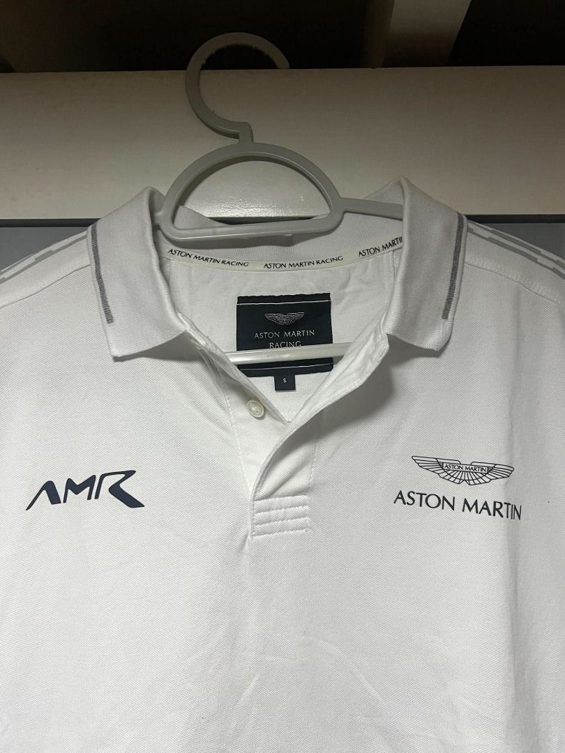 Hackett x Aston Martin Polo Shirt (Category: Tshirts & Polo Shirts ) located in Mandaluyong City. Submitted by santideclutters (Listing ID 1469523398, Image 2). Description: size: 25L 20W (M) color rate: 10/10 condition: 10/10 COLOR MAY VARY DUE TO LIGHTING.