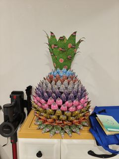 Handmade origami joss paper lotus flower offering, Hobbies & Lifestyle ...