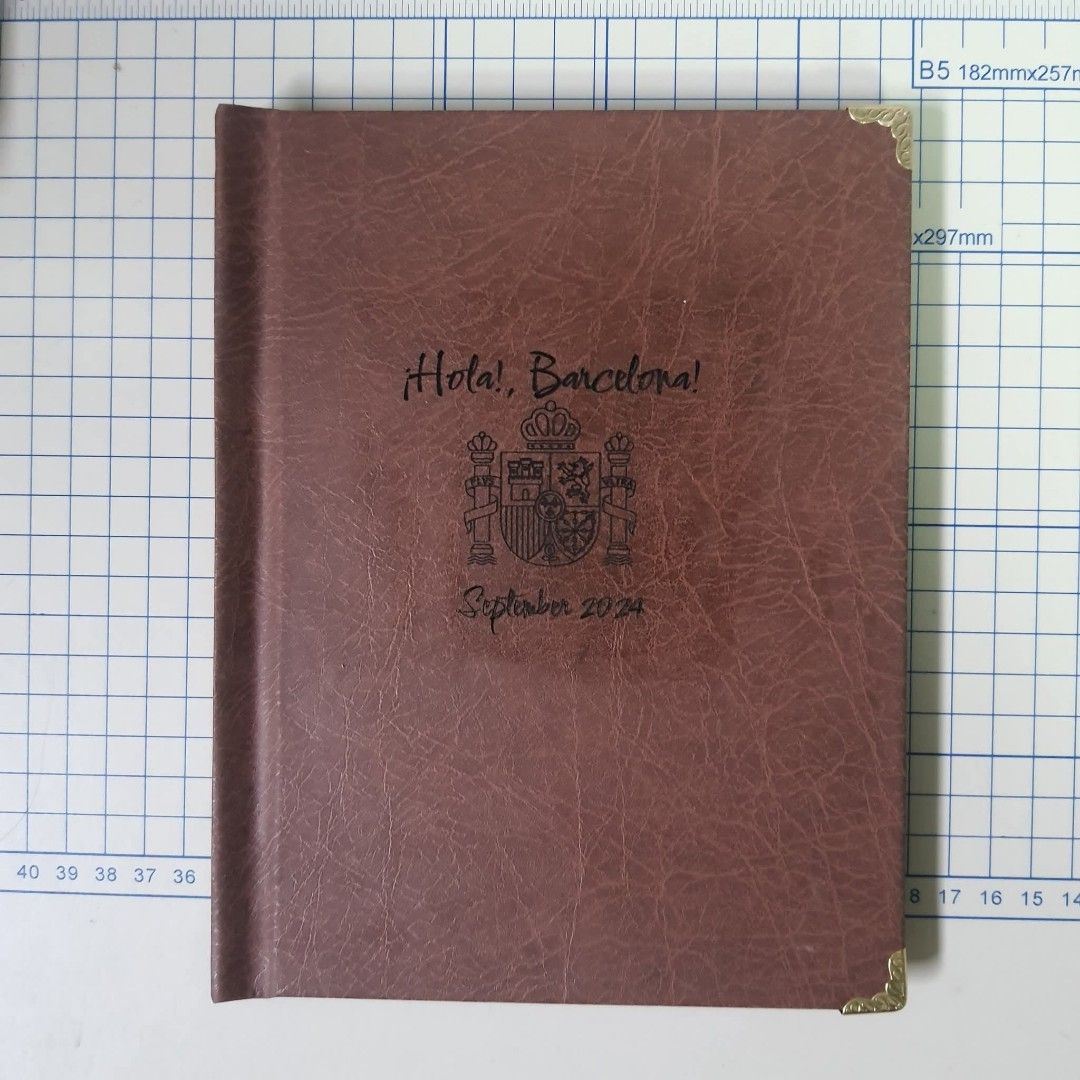 Hardbound Customized Photo Book (Category: Magazines) located in Tarlac. Submitted by jajubells (Listing ID 1469409082, Image 3). Description: A5 size 20 pages back to back 80-100 photos 200 gsm glossy paper Faux leather cover free layout with front cover custom engraving turnaround time: 1-2 days.