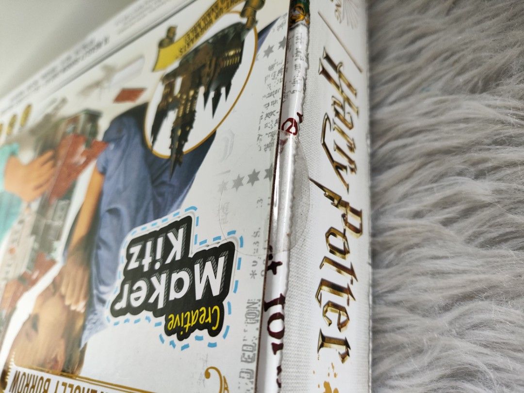 Harry Potter Creative Maker Kitz Light-Up Weasley Burrow (Category: Designer & Blind Box Toys) located in Cavite. Submitted by tinetaclesss (Listing ID 1469496902, Image 3). Description: - Official Harry Potter Weasley Burrow DIY model kit - Includes 66 kit parts for a fun and engaging build - Features 6 LED lights for a magical glowing effect - Stands 29cm tall when finished - Recommended for fans aged 8 and up - Brand new, factory taped, and un
