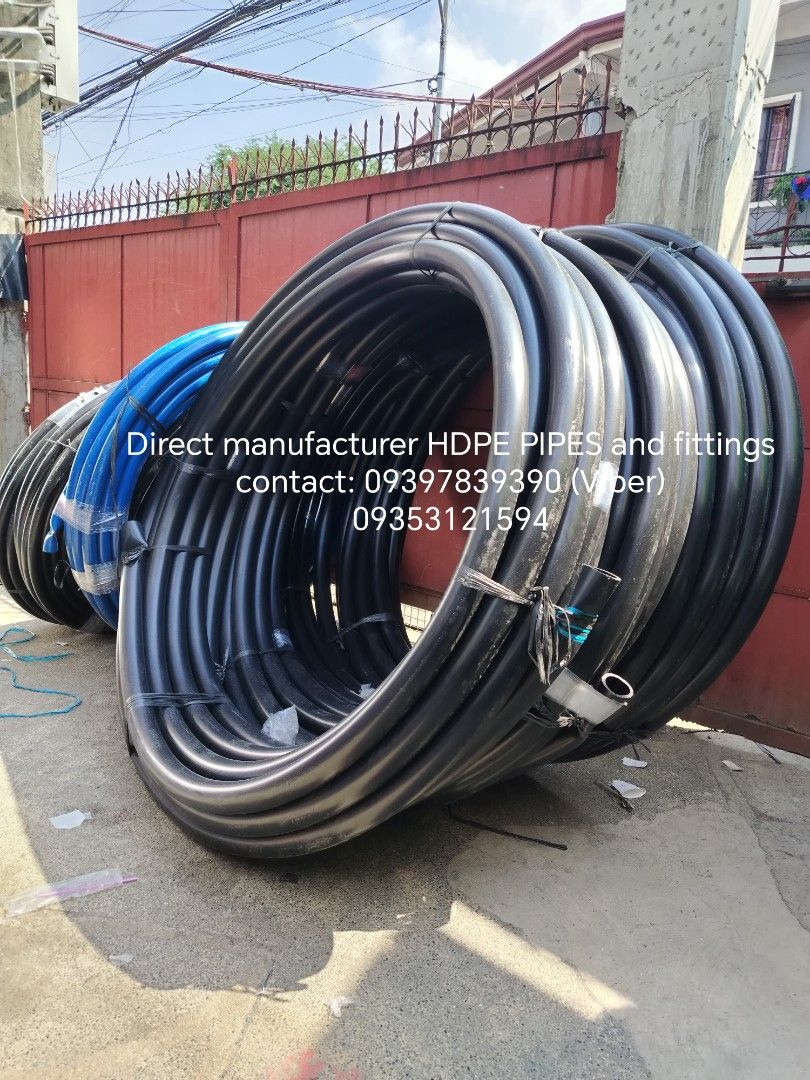 Hdpe pipe. Water lines . Irrigation. Telecom pipe . (Category: Hose and Watering Devices) located in Quezon City. Submitted by sarahcapuyan (Listing ID 1469408870, Image 2). Description: 🚛 DIRECT MANUFACTURER OF HDPE PIPES & FITTINGS by Sarah 🚛 Looking for high-quality HDPE Pipes and Fittings at competitive factory-direct prices? We've got you covered! ✅ ISO-Certified Manufacturing Standards ✅ Durable, Reliable & Long-Lasting ✅ High Quality Mat