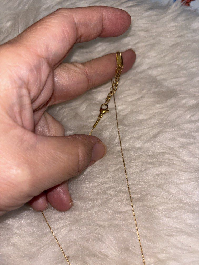 Heart necklace non tarnish adjustable (Category: Necklaces) located in Manila. Submitted by vintageaccessories (Listing ID 1469409588, Image 2). Description: .