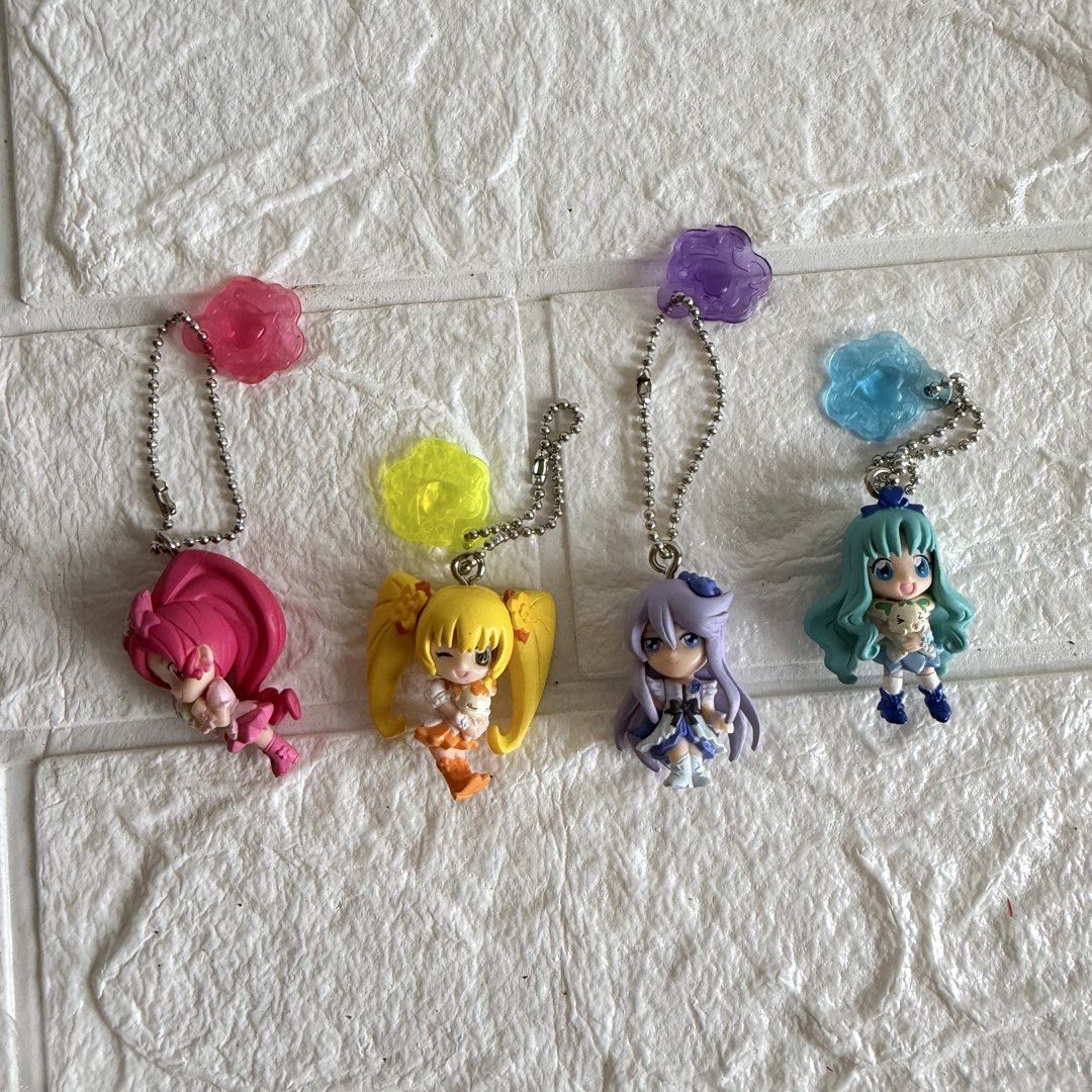 HeartCatch PreCure! ball-chain charm set (Category: Interactive Toys) located in Ajuy. Submitted by komore.nekooo (Listing ID 1469554945, Image 2). Description: HeartCatch PreCure! ball-chain charm set !! 💞 MOD: J&T, LBC MOP: G-cash, BPI, Maribank.