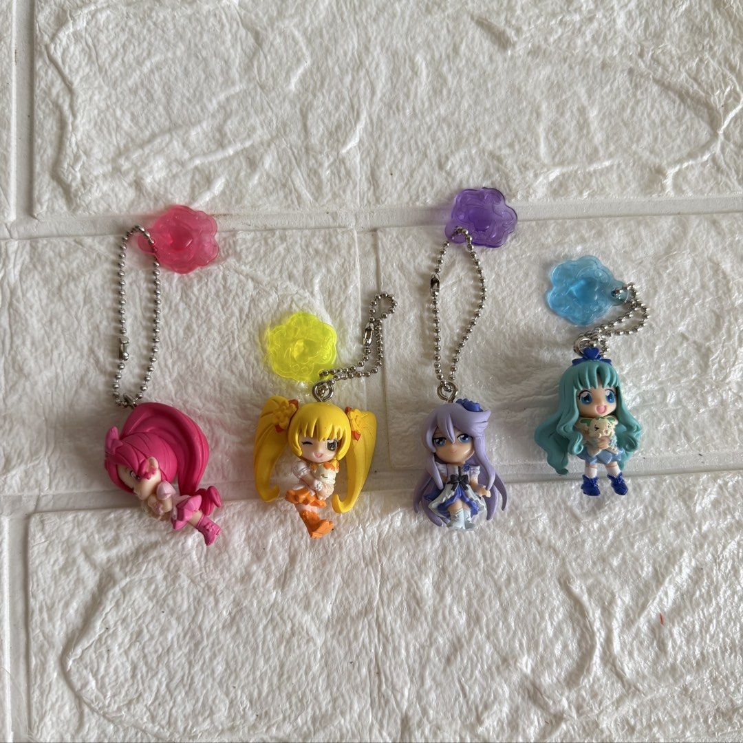 HeartCatch PreCure! ball-chain charm set (Category: Interactive Toys) located in Ajuy. Submitted by komore.nekooo (Listing ID 1469554945, Image 1). Description: HeartCatch PreCure! ball-chain charm set !! 💞 MOD: J&T, LBC MOP: G-cash, BPI, Maribank.