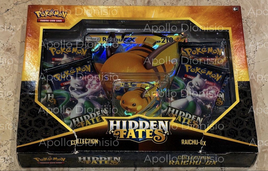 Hidden Fates Collection Raichu GX (Category: Card Boxes & Cases) located in Manila. Submitted by kims_vault (Listing ID 1469544914, Image 1). Description: San Juan/Manila.