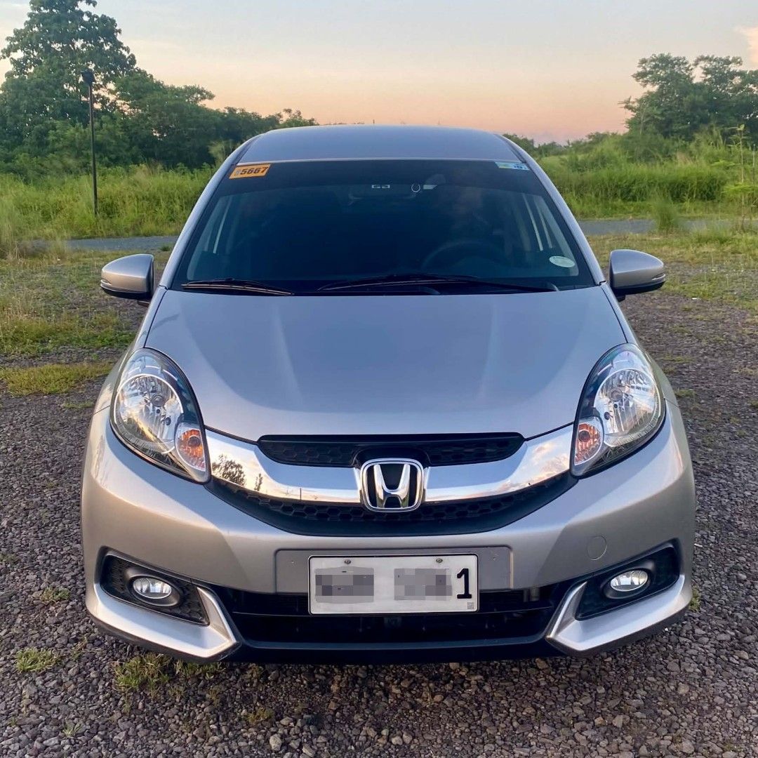 Honda Mobilio 1.5 RS Basic MPV i-VTEC (A) (Category: Used Cars) located in Las Pinas. Submitted by mhel035 (Listing ID 1469538523, Image 1). Description: Selling our family car 2016 Honda Mobilio V. Original Mileage 18,600 Tkms. Automatic Transmission Casa Maintained with service records New Set Falken Tires and Shock absorbers New Motolite Battery and Lenovo Dashcam 100% Not Flooded 100% No History Of Accident Im the direct registered owner You 